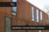 Specification | Innovare Windows and Doors