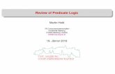 Review of Predicate Logic
