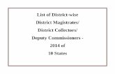 State-wise List of Dist-wise DMs-Collectors-Comiss