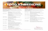 PROFESSIONAL FOOD AS MEDICINE Symposium
