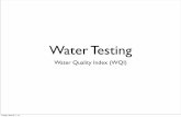 Water Testing - Weebly