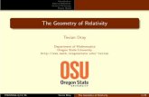 The Geometry of Relativity