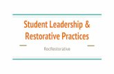 Restorative Practices Student Leadership
