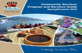 Community Services Program and Services Guide