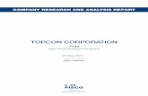 TOPCON CORPORATION - FISCO