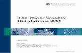 The Water Quality Regulations 2009