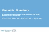 South Sudan IDSR Annex - W14 2018 April 02-April 08