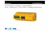 Internet: ySafety ES4P… Control relay suitablefor safety ...