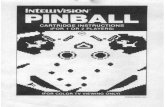 Pinball - Mattel Intellivision - Manual - gamesdatabase