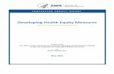 Developing Health Equity Measures - ASPE