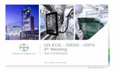UN ECE - GRSG - IGPG 4 Meeting