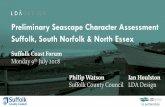 Preliminary Seascape Character Assessment Suffolk, South ...