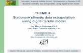 THEME 3 Stationary climatic data extrapolation using ...