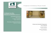 Property & Evidence Room Audit