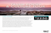 TASSIE FOOD & CULTURE TOUR