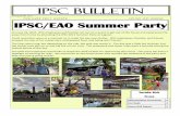 2nd Quarter 2021 IPSC/EAO Summer Party