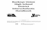 Buckeye Union High School District Interscholastic Handbook