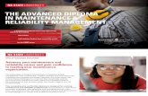 THE ADVANCED DIPLOMA IN MAINTENANCE & RELIABILITY …