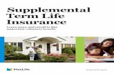 Supplemental Term Life Insurance