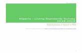 Nigeria - Living Standards Survey 2018-2019