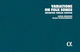Variations on folk songs - IDAGIO