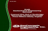 Draft Geotechnical Engineering Services
