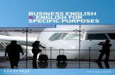 BUSINESS ENGLISH & ENGLISH FOR SPECIFIC PURPOSES