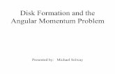 Disk Formation and the Angular Momentum Problem