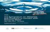 3rd Symposium on Materials and Products in contact with ...