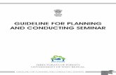 Guideline for planninG and conductinG Seminar