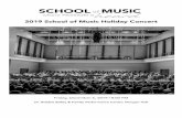 School of Music Holiday Concert
