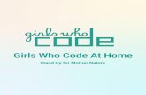 Girls Who Code At Home