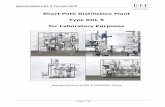 Short Path Distillation Plant Type KDL 5 for Laboratory ...