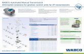 WABCO Automated Manual Transmission Aftermarket …