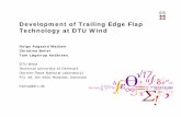 Development of Trailing Edge Flap Technology at DTU Wind
