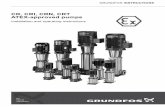 CR, CRI, CRN, CRT ATEX-approved pumps - Grundfos