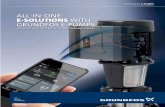 ALL-IN-ONE E-SOLUTIONS WITH GRUNDFOS E-PUMPS