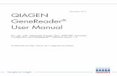 December 2017 QIAGEN GeneReader User Manual
