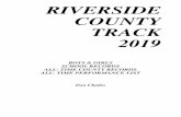 RIVERSIDE COUNTY TRACK 2019