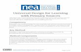 Universal Design for Learning with Primary Sources