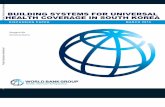 BUILDING SYSTEMS FOR UNIVERSAL HEALTH COVERAGE IN …
