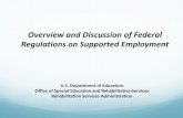 Overview and Discussion of Federal Regulations on ...