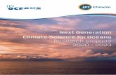 Next Generation Climate Science for Oceans Research ...