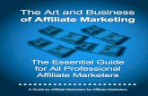 Learn The Art and Business of Affiliate Marketing