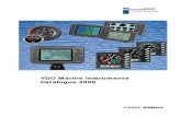 VDO Marine Instruments Catalogue 2000