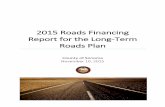 2015 Roads Financing Report for the Long-Term Roads Plan