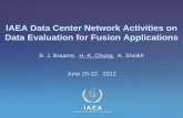 IAEA Data Center Network Activities on Data Evaluation for ...