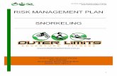 Risk Management Plan Snorkeling APEX