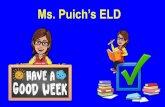 Ms. Puich’s ELD