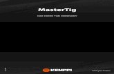 MasterTig for AC and DC TIG welding - Kemppi